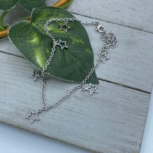 Stars Stainless Steel Anklet